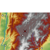Nearby Forecast Locations - Богота - карта
