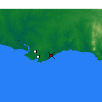 Nearby Forecast Locations - Монтевидео - карта
