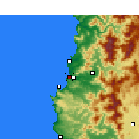 Nearby Forecast Locations - Конкон - карта