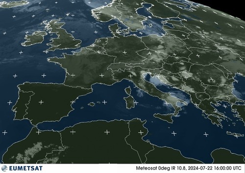 спутниковый снимок Дания!
