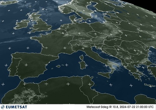спутниковый снимок Дания!