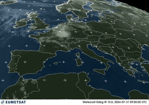 спутниковый снимок Испания!
