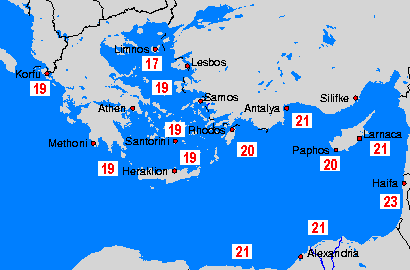 Средиземное море (Восток): Вс июнь 30