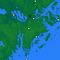 Nearby Forecast Locations - Стокгольм - карта