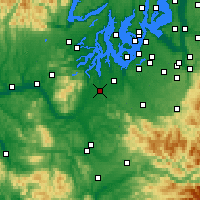 Nearby Forecast Locations - Олимпия - карта